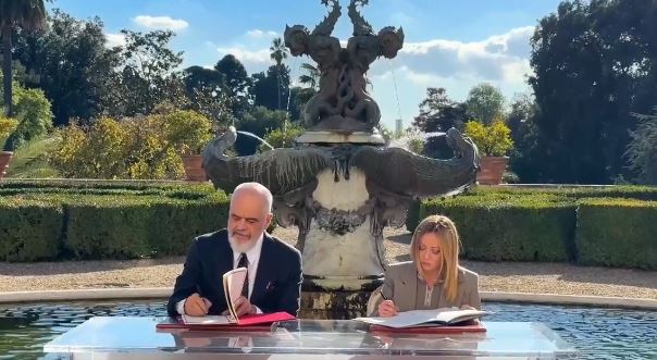 Rama dhe Meloni firmosin shkëmbimin e marrëveshjeve për bashkëpunim në disa sektorë