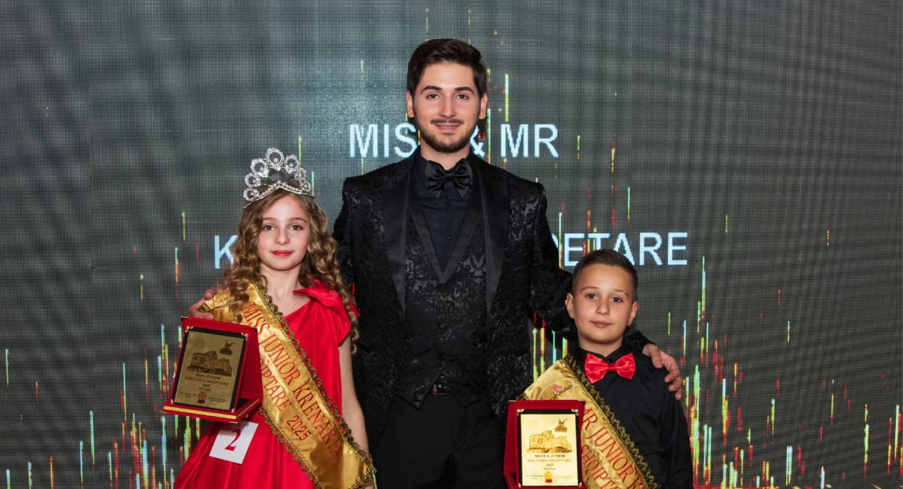 Kush janë vogëlushët nga Durrësi e Shijaku, që u shpallën fitues të &#8220;Miss &amp; Mister Junior krenaria shqiptare 2025&#8221; (FOTO)
