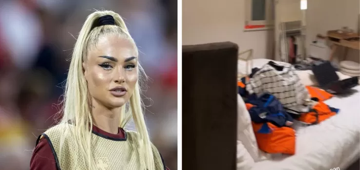 Ylli i futbollit të femrave Alisha Lehmann, viktimë e një grabitje në Como