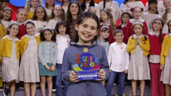 9-vjeçarja, bijë e dy prindërve nga Durrësi, shpallet fituese e konkursit &#8220;Zecchino d&#8217;Oro&#8221; në Itali