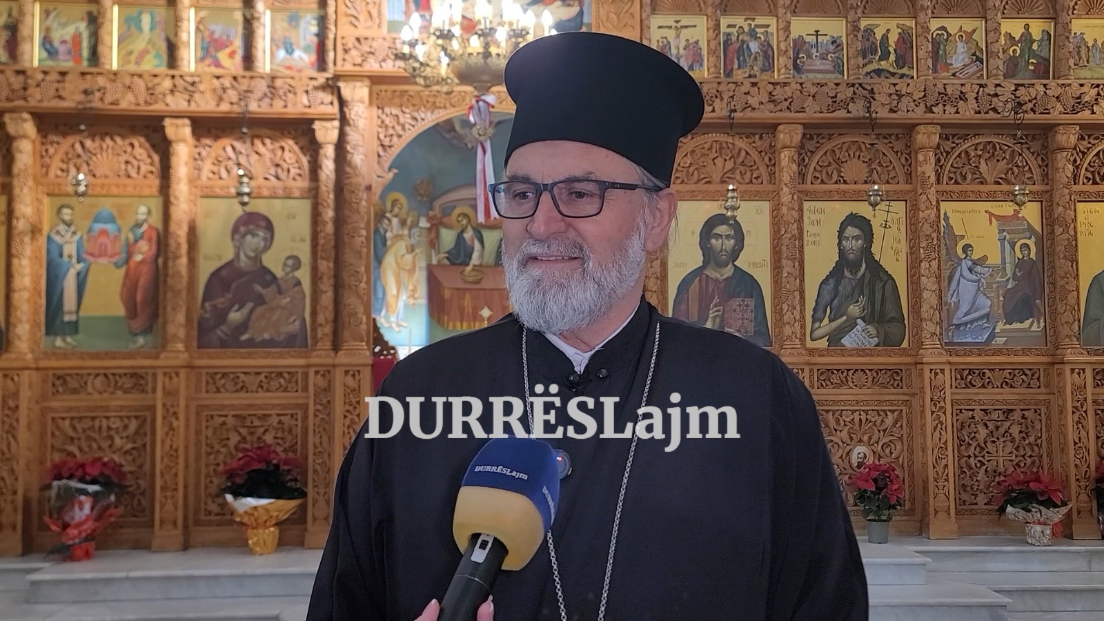 Urimi për Krishtlindjen nga Kisha Ortodokse Durrës (VIDEO)