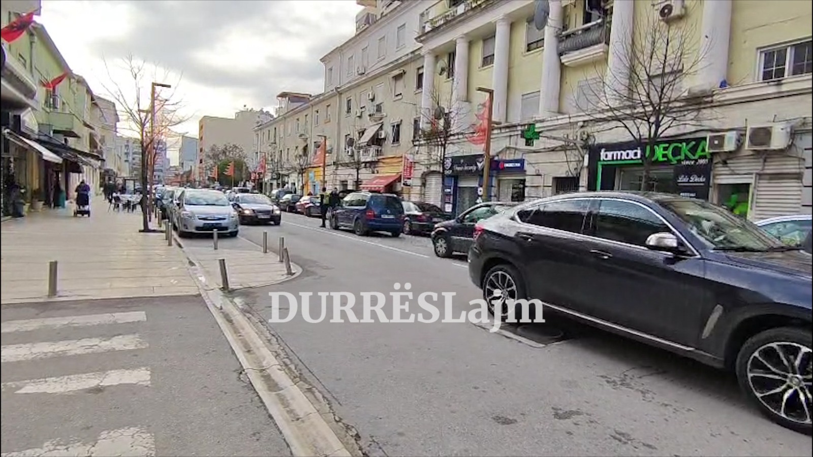 Aksident rrugor, përplaset një këmbësore në qëndër të Durrësit