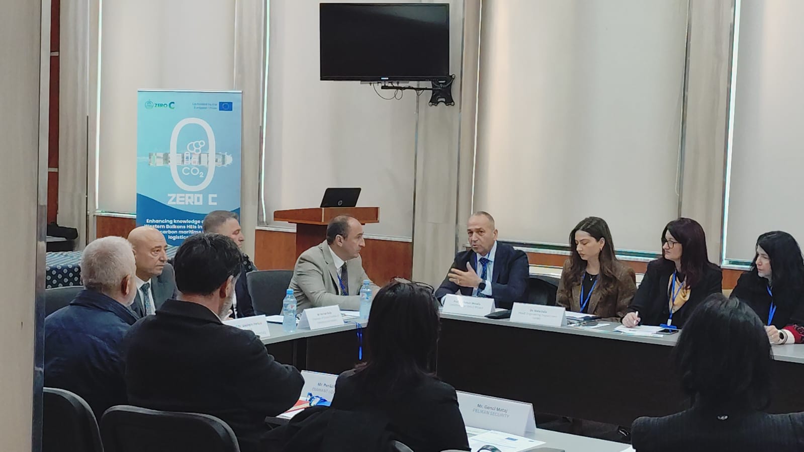 UAMD/ Zhvillohet Konventa Kombëtare e Projektit Zero-C për Dekarbonizimin e Sektorit Detar dhe Logjistik