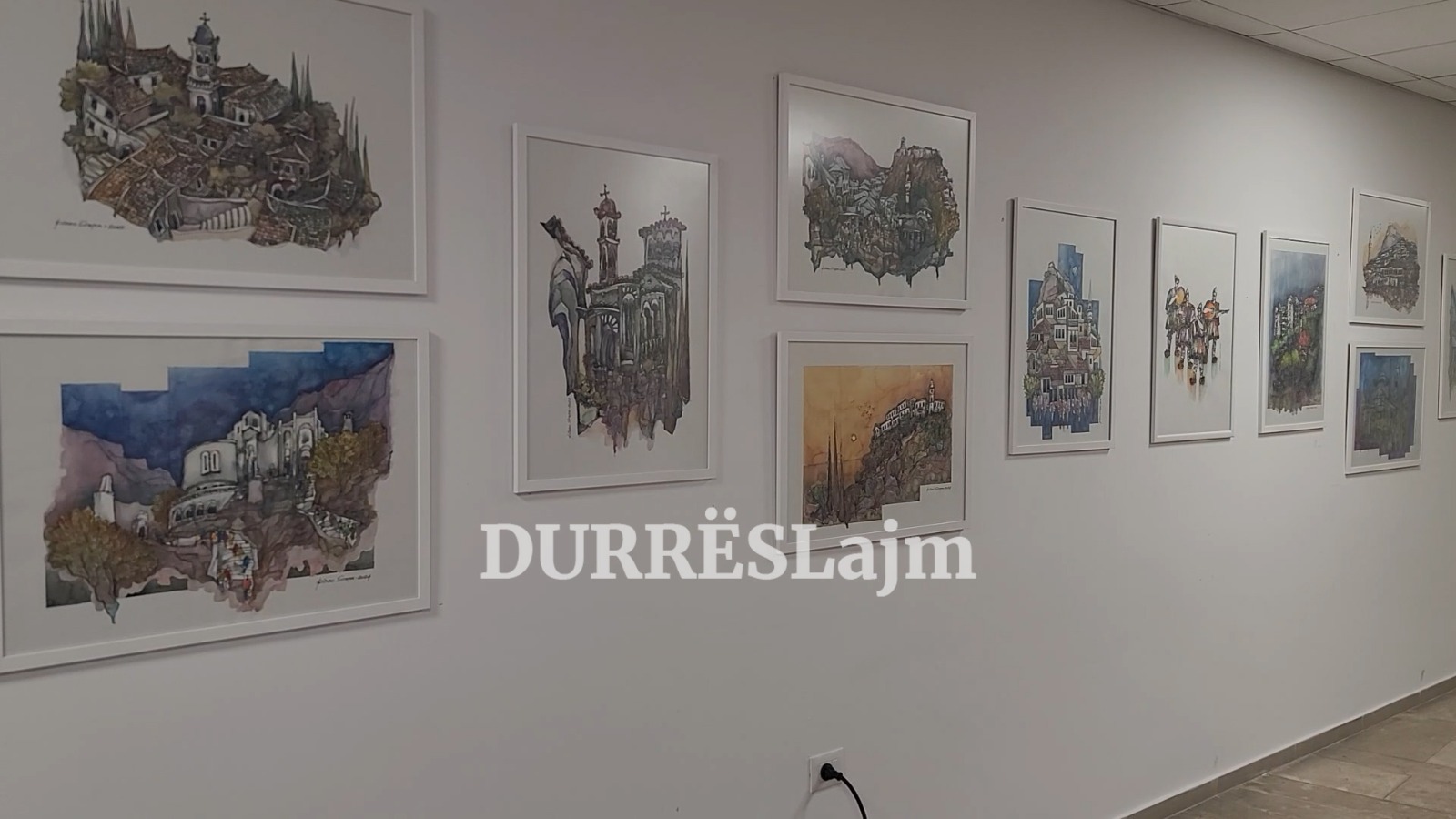 4 arkitektë hapin ekspozitën “Impresione Urbane” në Durrës (VIDEO)