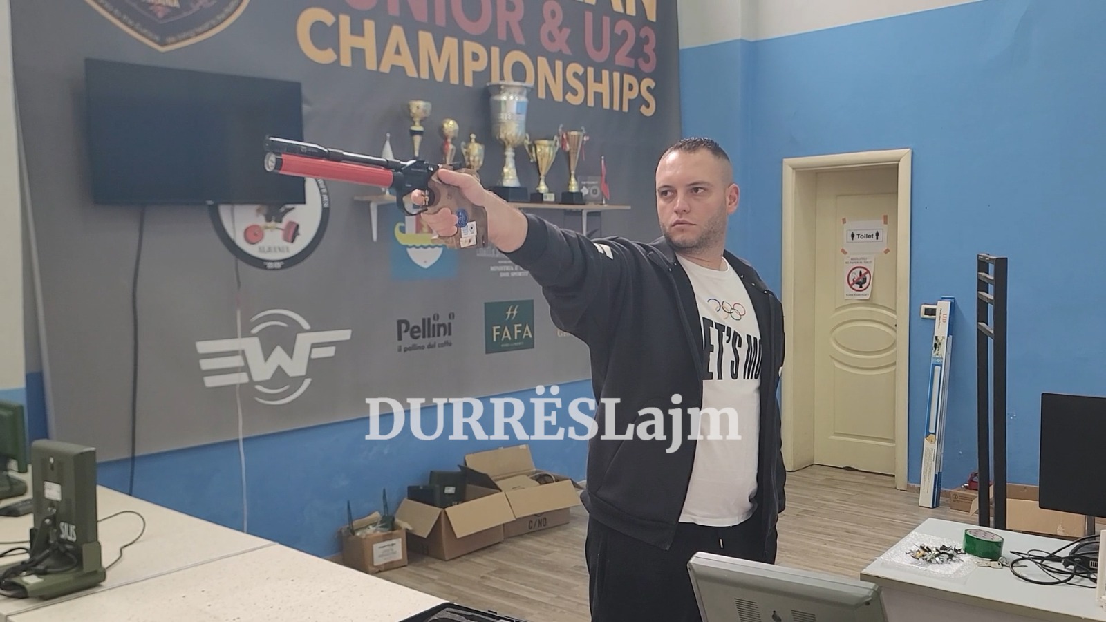 28-vjeçari nga Durrësi, Henri Rrufa, merr medaljen e bronztë në Kampionatin Botëror të Qitjes (VIDEO)