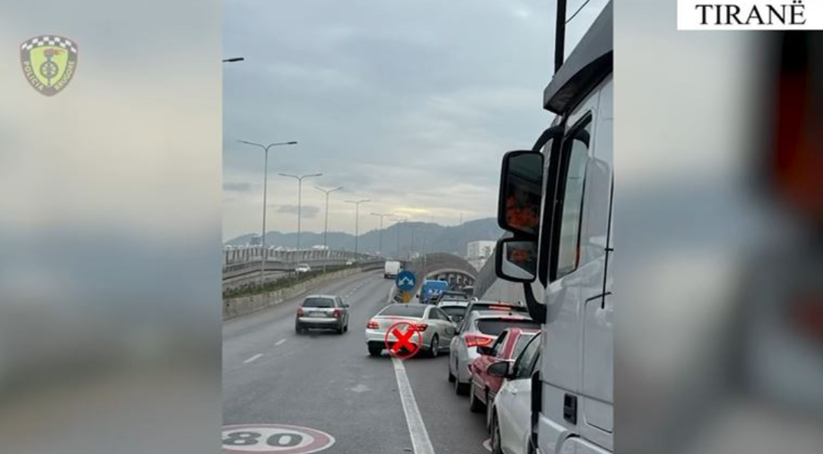 Mbi 2700 gjoba për parkim të gabuar, policia rrugore kontrolle të shtuara në Tiranë