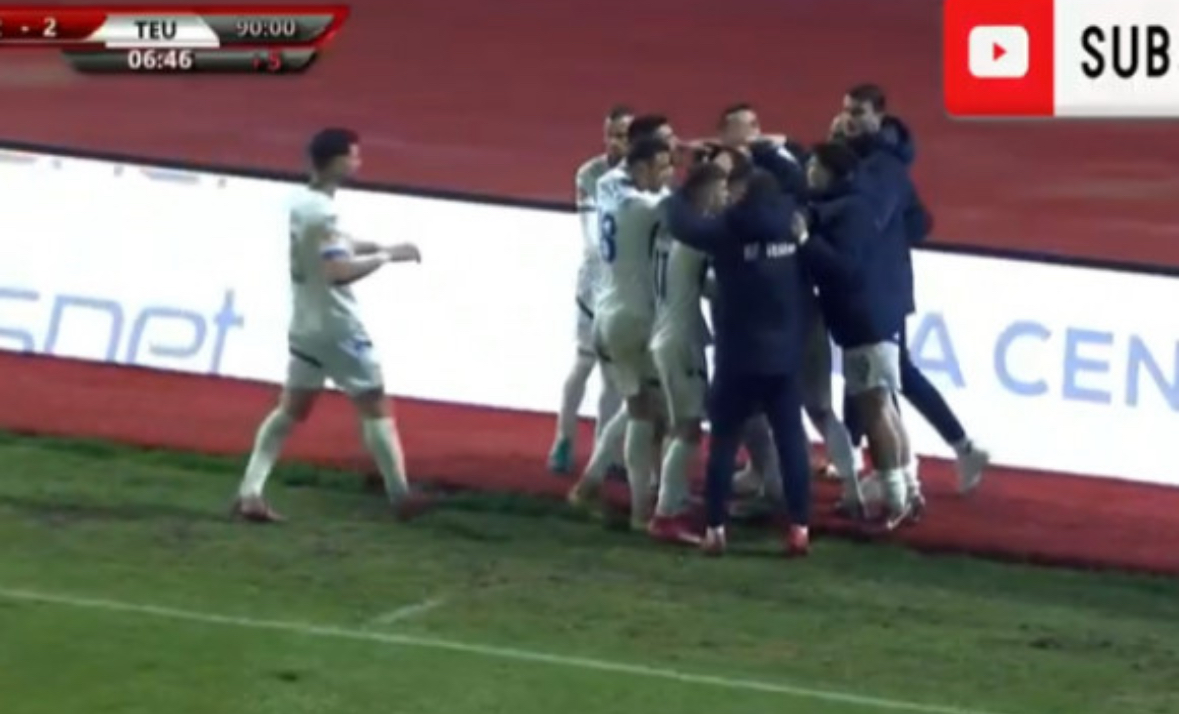 Barazim mes Flamurtarit dhe Teutës në një ndeshje ku ndodh gjithçka, sherr  me grushte, braktisje, përmbysje dhe gol në minutën e 97-të! 