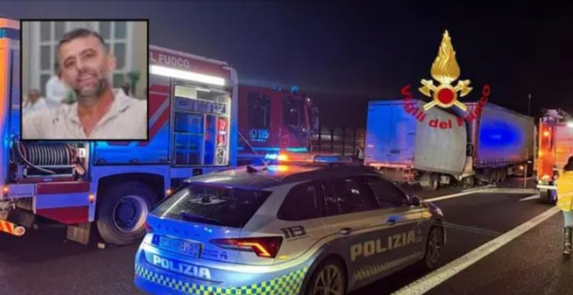 Aksident me kamion në Itali, shoferi shqiptar humb jetën, baba i dy fëmijëve 