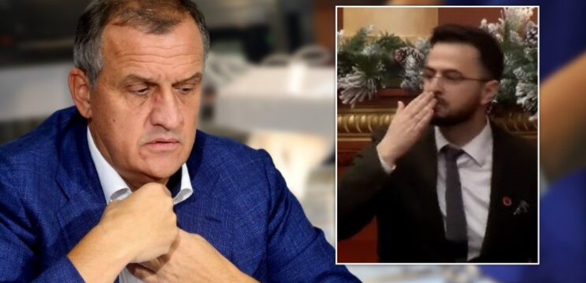 E kallëzoi për “Sterilizimin”, Beqaj ironi me Shabanin: Nuk më habit vota, po puthja