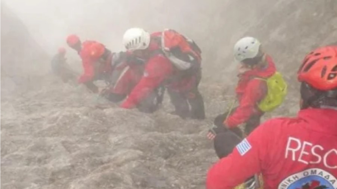 U zunë nga një ortek në malet e Greqisë qendrore, humbin jetën 4 alpinistë