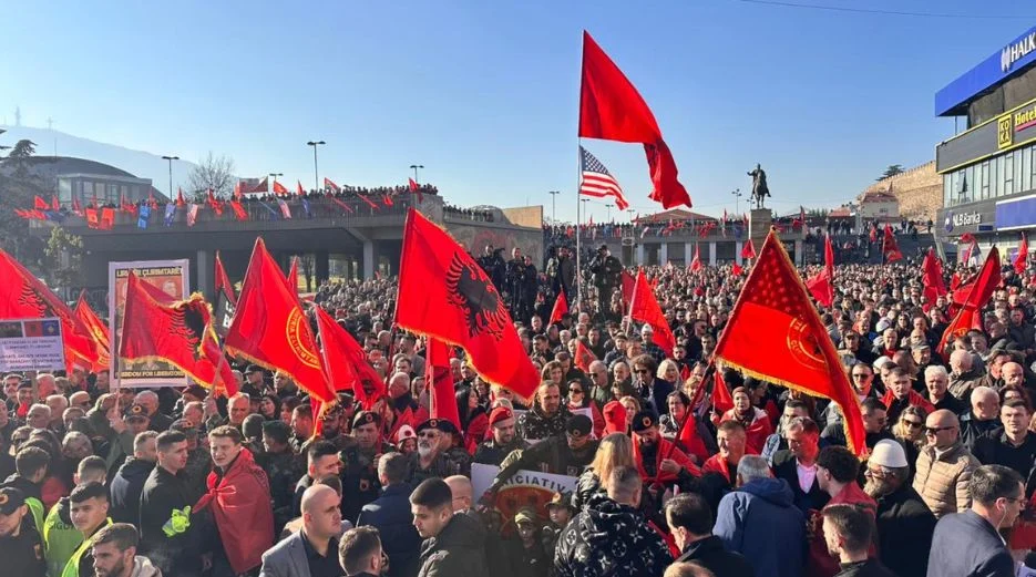 Nis protesta në mbështetje të ish-liderëve të UÇK-së