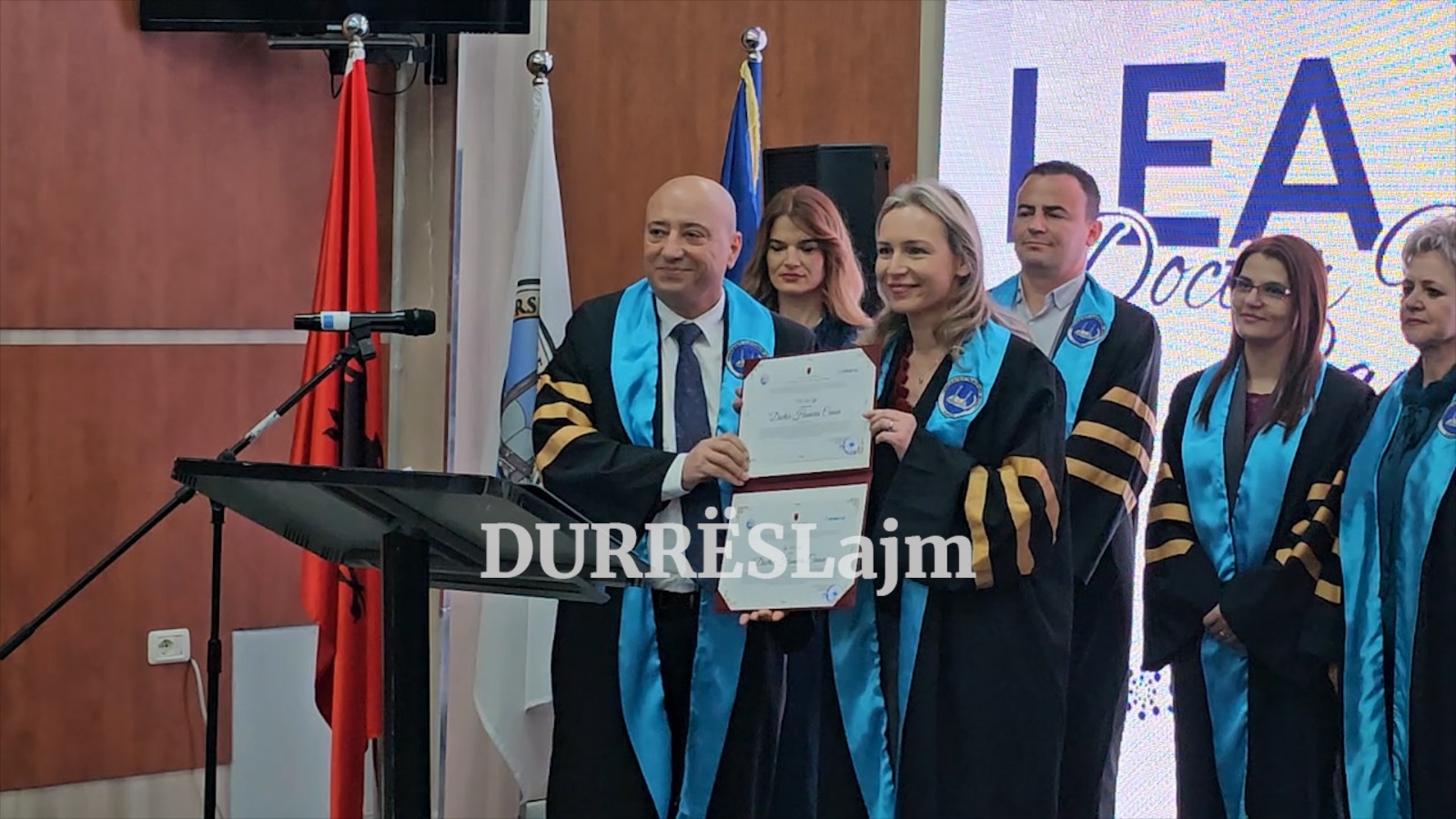 UAMD i jep titullin “Doctor Honoris Causa” akademikes Lea Ypi (VIDEO)