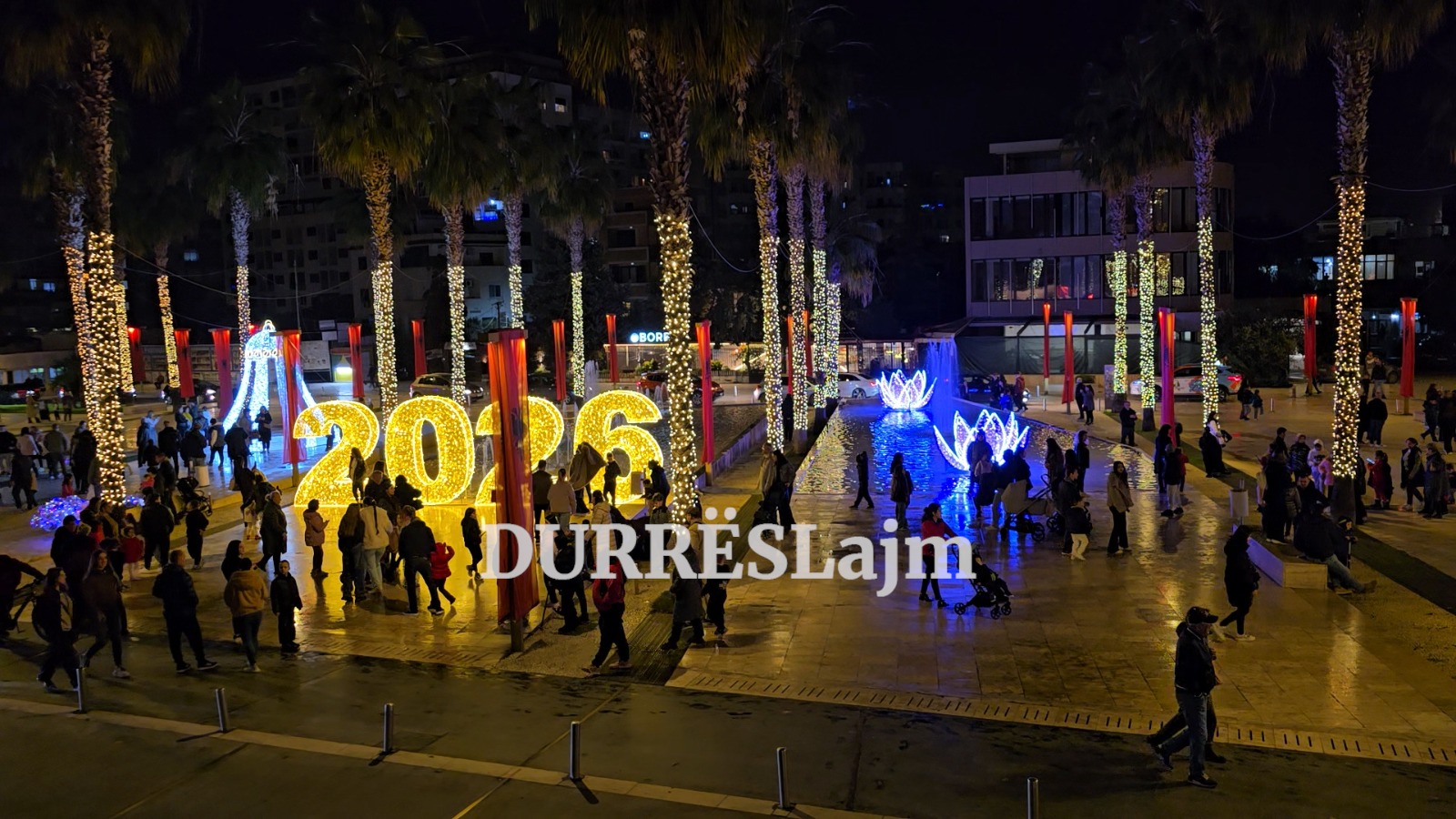 Nata e ndërrimit të viteve në Durrës, hotelet ezaurojnë kapacitetet akomoduese (VIDEO)