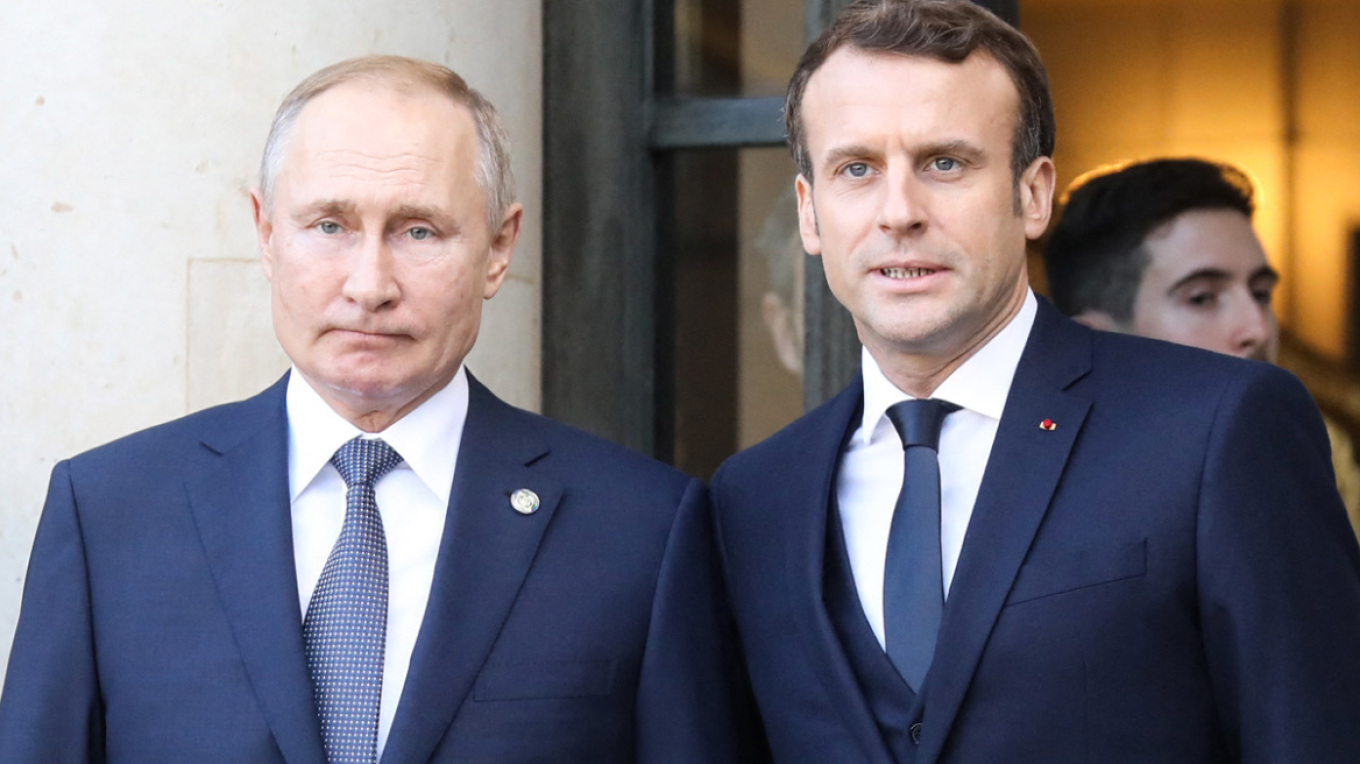 Lufta në Ukrainë, Putin: I gatshëm për dialog me Macron, nëse ka vullnet politik