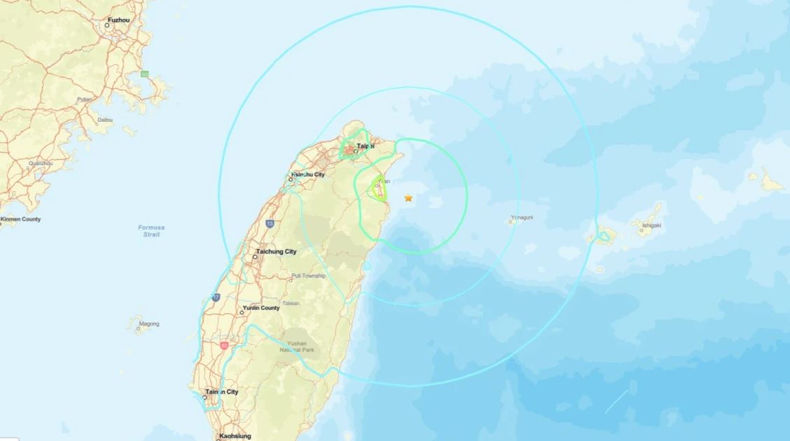 VIDEO/ Një tërmet i fuqishëm godet Tajvanin, panik dhe evakuime qytetarësh!