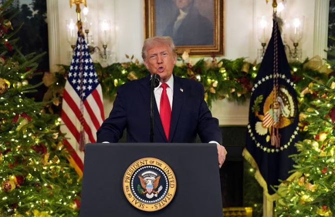 Trump i drejtohet kombit amerikan: Trashëgova një katastrofë nga Biden, por po i ndryshoj gjërat! 