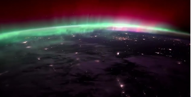 VIDEO/ Stacioni Ndërkombëtar Hapësinor ndan pamje mahnitëse të dritave veriore