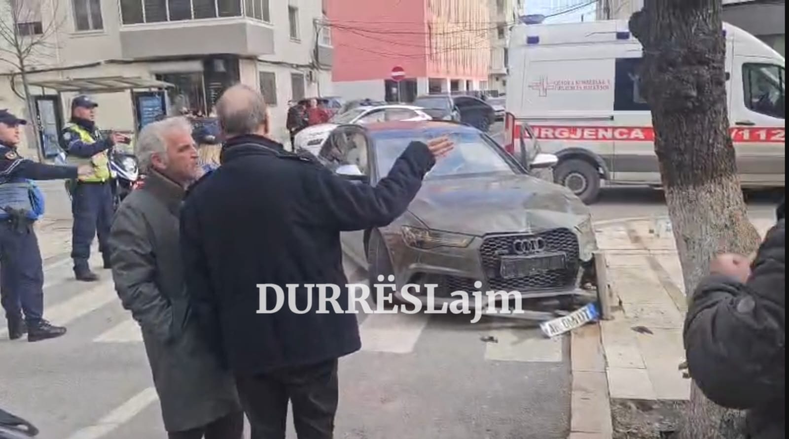 Aksidenti në Durrës,  Policia: 3 të lënduar, jashtë rrezikut për jetën