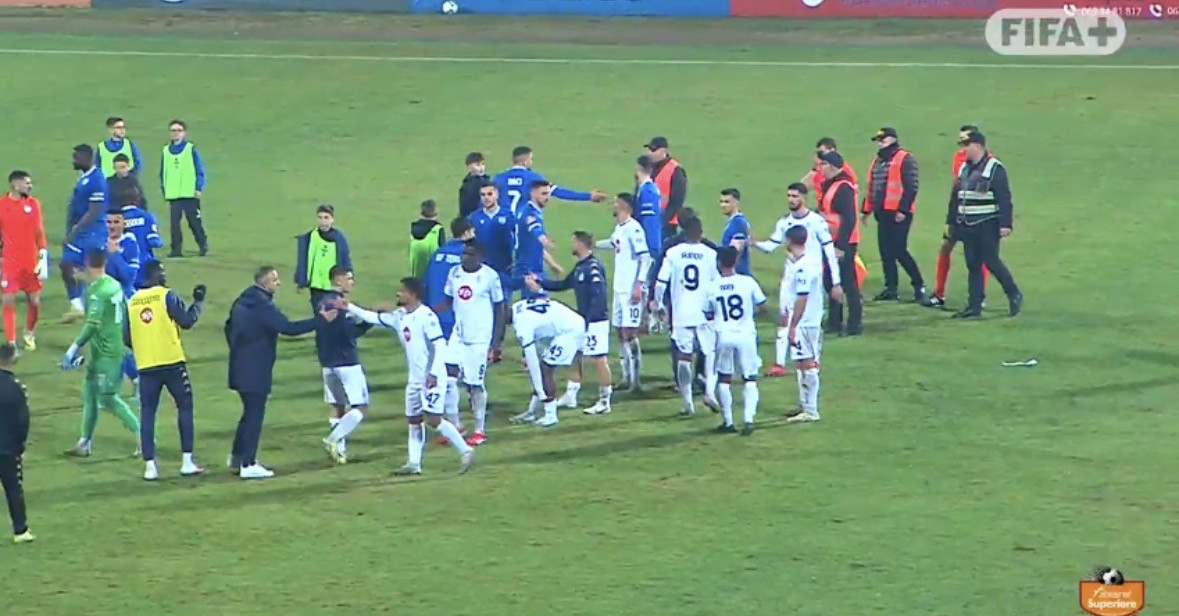 Teuta dhe Dinamo e mbyllin në barazim por me një të kuq pas vërshëllimës përfundimtare