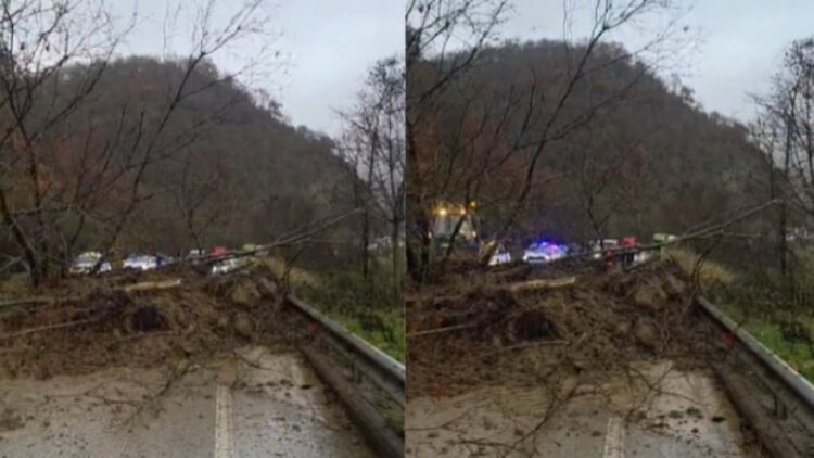 Moti i keq, bllokohet aksi nacional Tepelenë-Gjirokastër