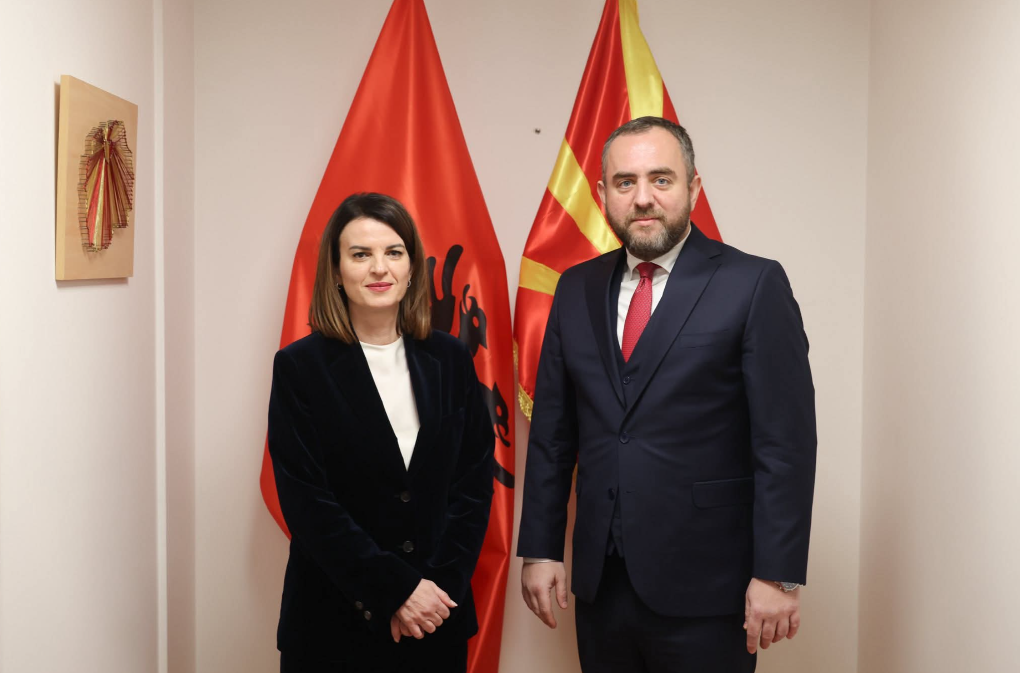 Koçiu takon homologun maqedonas, Shqipëria dhe Maqedonia e Veriut forcojnë bashkëpunimin policor