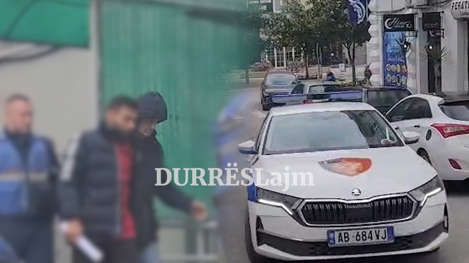 Mbërrin në gjykatën e Durrësit 56-vjeçari që plagosi vajzën (VIDEO)