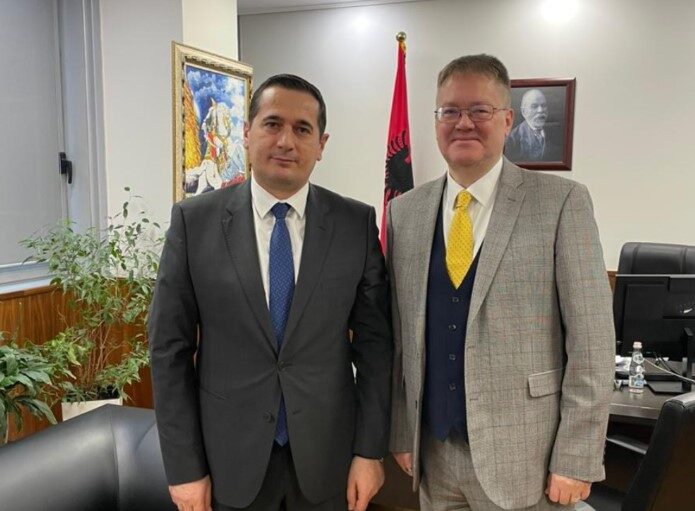 Kreu i SPAK, Klodian Braho takohet me ambasadorin e Britanisë: Lufta kundër krimit të organizuar, shqetësim serioz