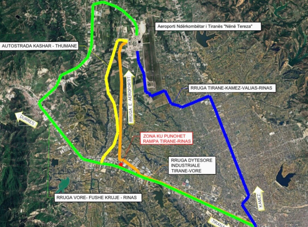 Rruga drejt Rinasit do të bllokohet në datat 13 e 14 janar, ja akset alternative