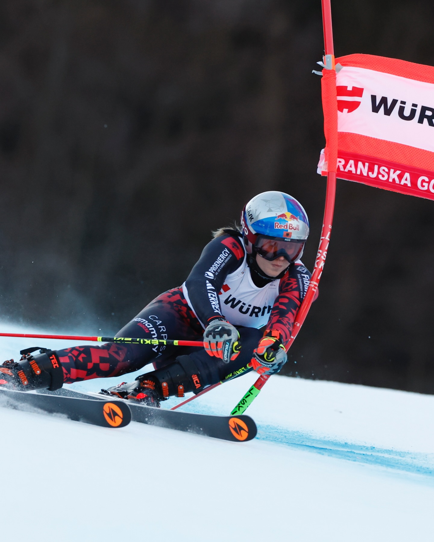 Kupa e Botës në Ski / Lara Colturi, e 6-ta në Kranjska Gora të Sllovenisë