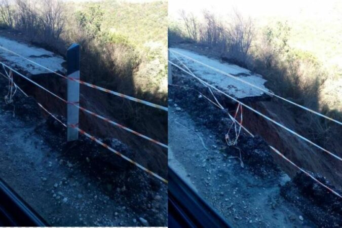 Shembja e shtratit të rrugës, mbyllet aksi Leskovik-Përmet