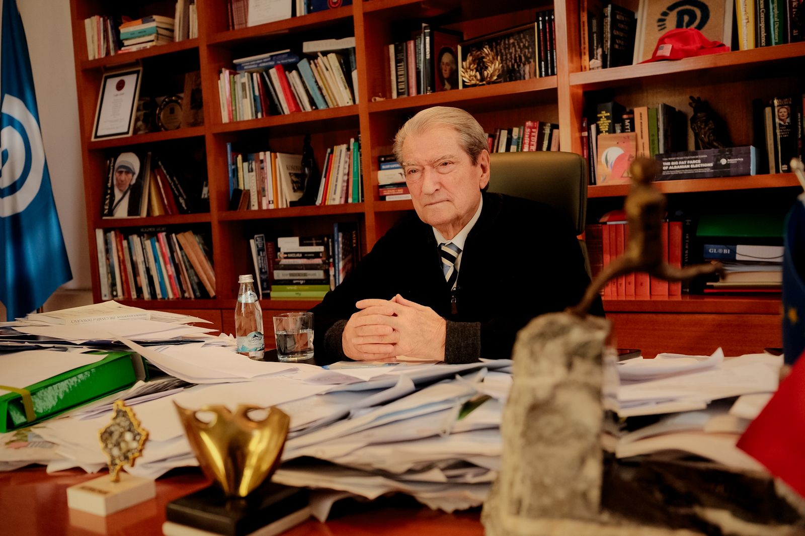 Protesta Kombëtare më 10 shkurt, Berisha paralajmëron: Do qëndrojmë në shesh për aq koha sa të largojmë regjimin!