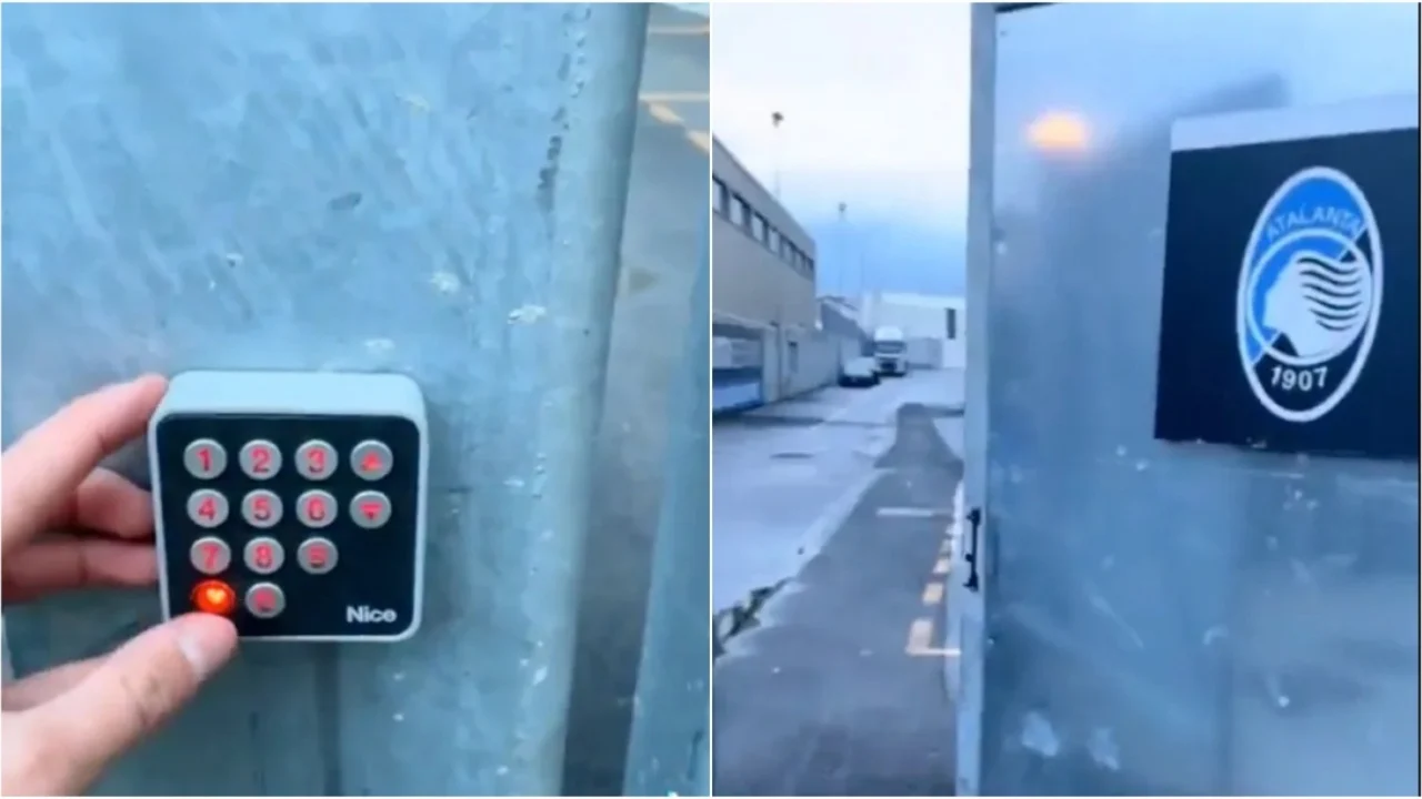 Tifozët e Atalantës “hakeruan” sigurinë e stadiumit dhe vendosën kodin më të thjeshtë të mundshëm