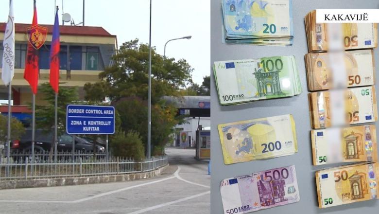 Tentoi të dalë nga Shqipëria me 35 mijë euro të padeklaruara, gruaja ndalohet në Kakavijë