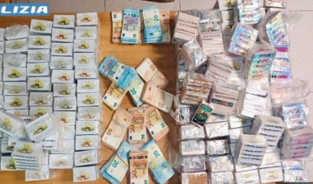 Operacioni antidrogë në Milano/ Sekuestruhen 70 kg hashash dhe 75 mijë euro, arrestohet një shqiptar
