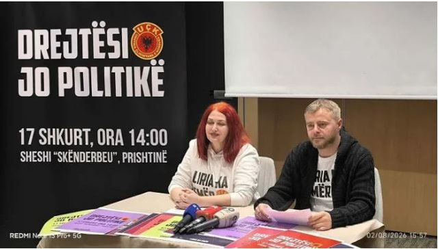 Protestë më 17 shkurt në Prishtinë në mbështetje të ish-drejtuesve të UÇK-së