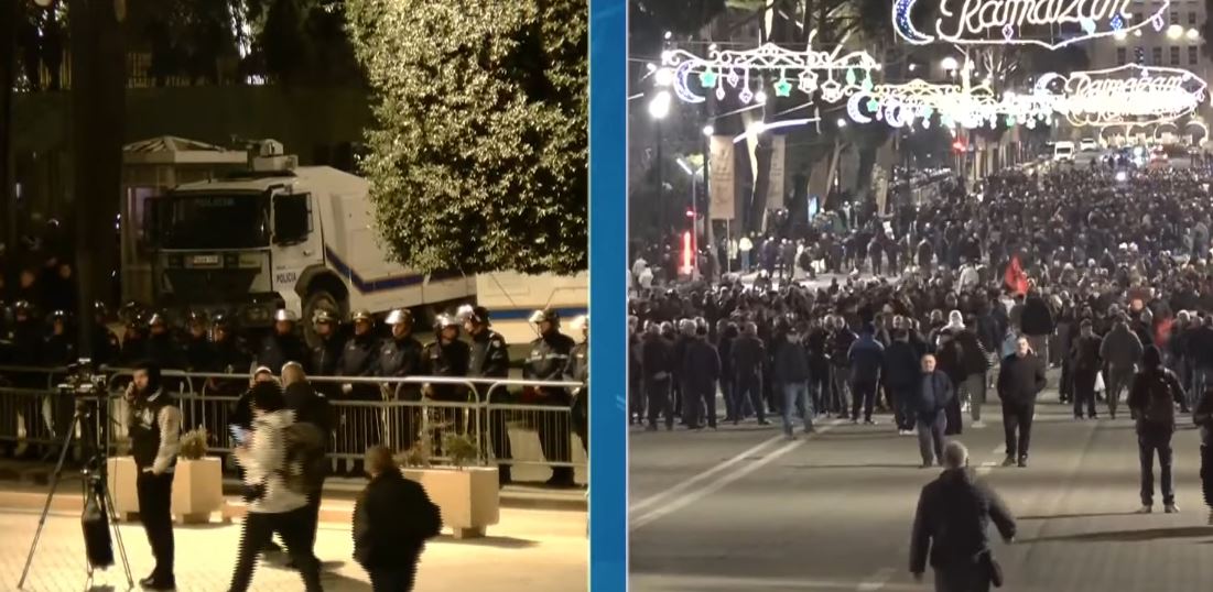 Nis protesta e PD, Berisha mbërrin para Kryeministrisë