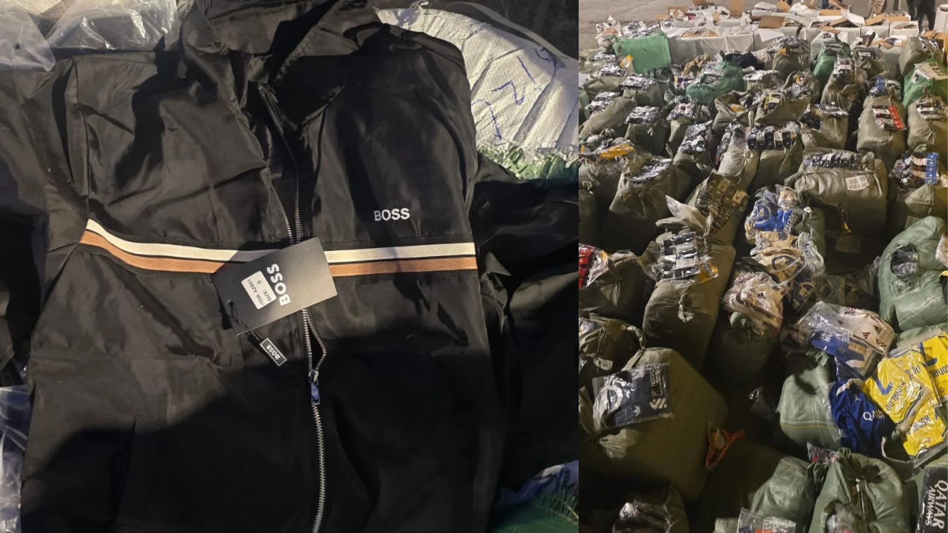 Gucci, Dior, Adidas, Hugo Boss, bllokohen mbi 103 mijë veshje të falsifikuara në Durrës