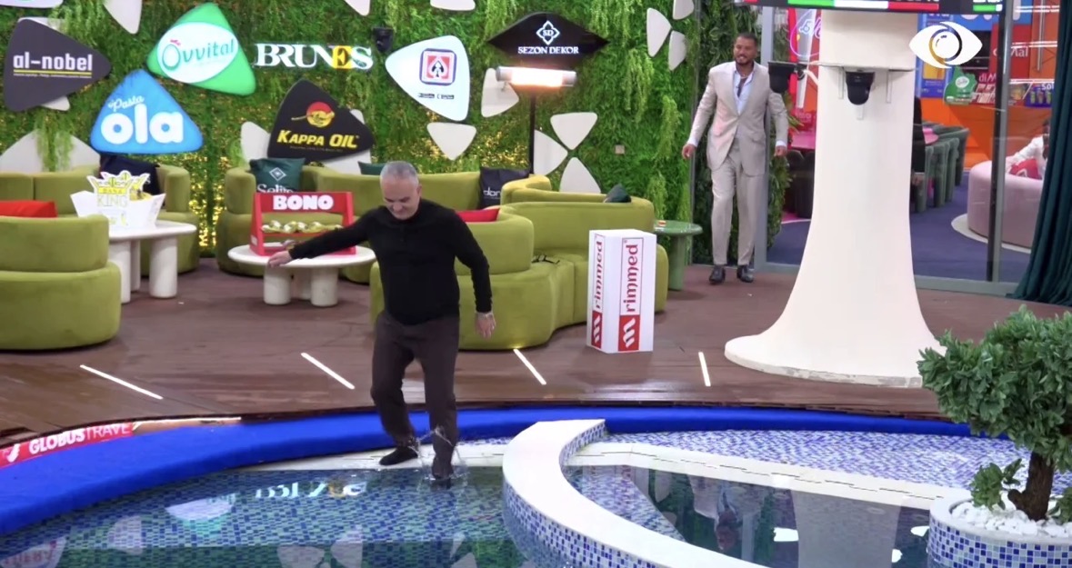 Fitoi “nominimin” së bashku me Luizin, Artani futet “live” në pishinën e Big Brother