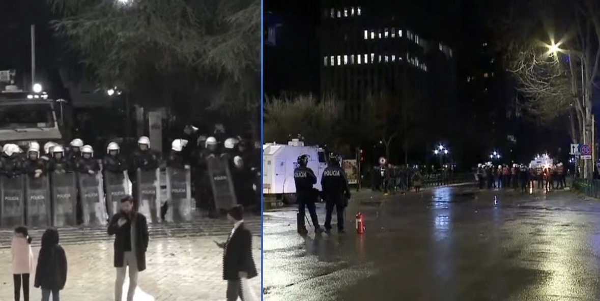Protesta e opozitës përfundon/ Policia shoqëron 25 persona 