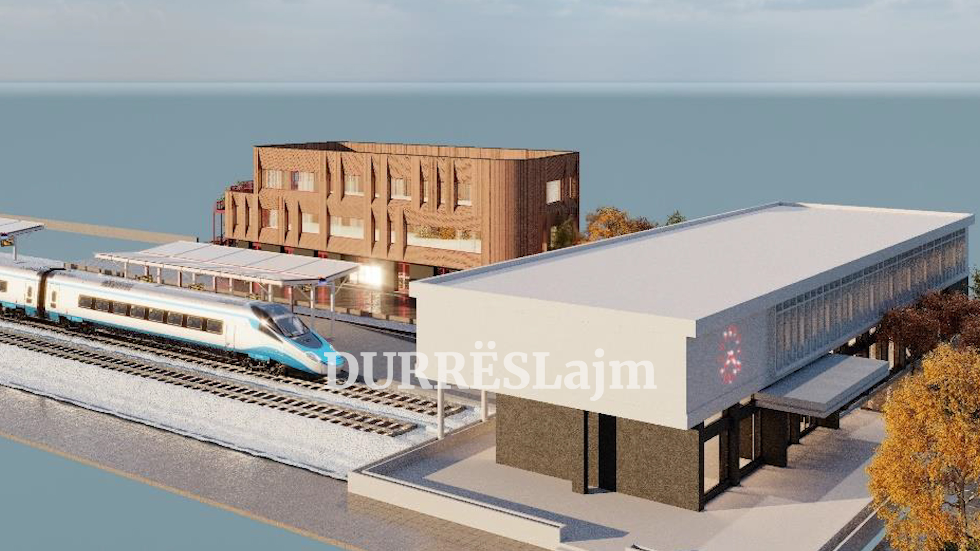 Dy godina të reja tek Stacioni i Trenit në Durrës, kur pritet të vihet në funksion linja hekurudhore (VIDEO)