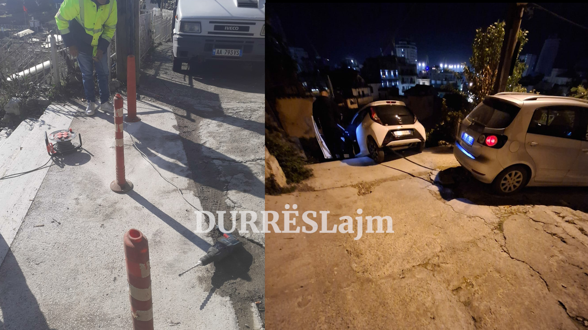 Rruga e rrezikshme për turistët e huaj, bashkia Durrës ndërhyn për zgjidhjen e problematikës (FOTO)