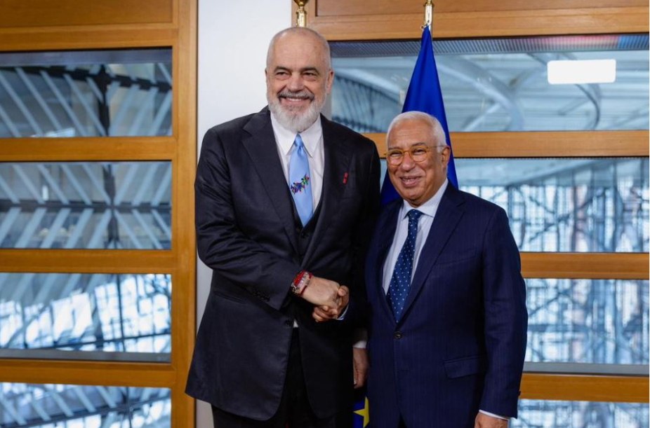 Rama në Bruksel, do takojë presidentin e Këshillit Europian Antonio Costa