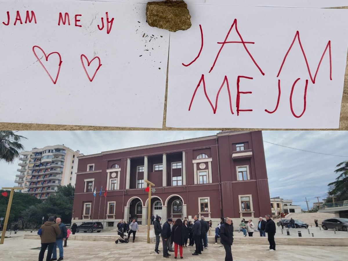“Jam me ju”/ Mesazhi që dy të mitur lanë për protestuesit e Durrësit dhe një kujtesë për pushtetarët