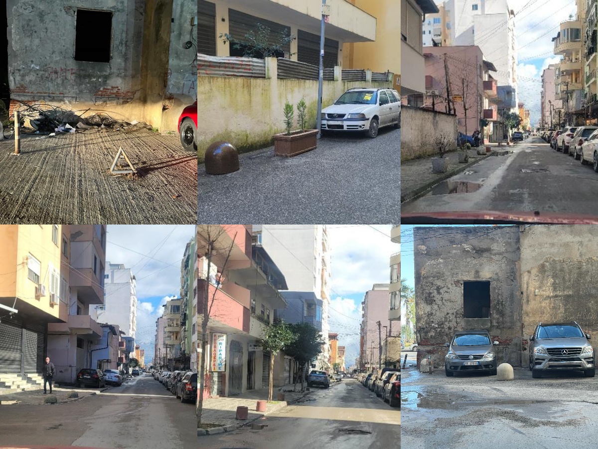 DENONCIMET/ “Parkimet e xanuna” në lagjet e Durrësit dhe makina të braktisura, që nuk largohen nga rrugët (FOTO)