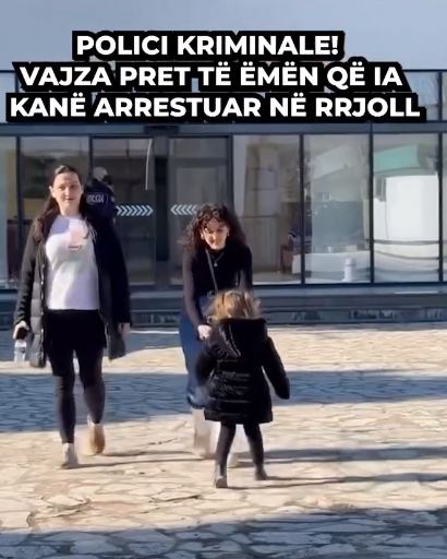“Kjo është shokuese”, Kapri publikon videon, vajza e vogël takon të ëmën pasi del nga Komisariati për protestën