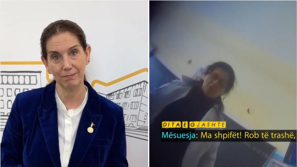 Skandali në Kamëz, reagon Kumbaro: Ai person nuk është më pjesë e trupës së mësuesve, hetim për të gjithë zinxhirin drejtues!