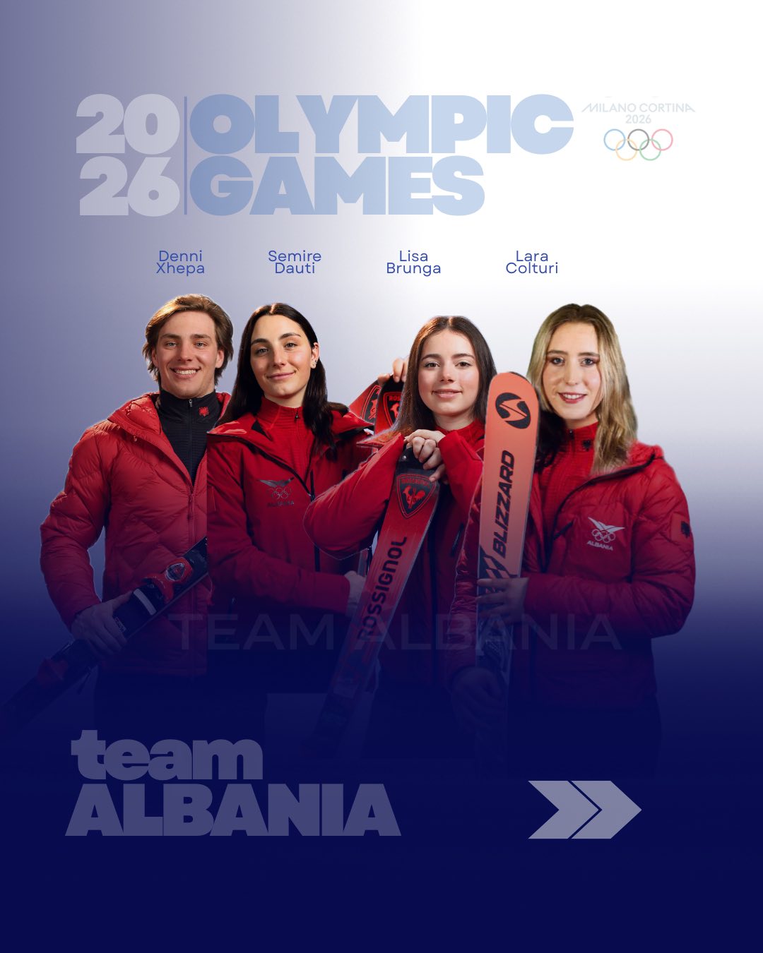 Team Albania gati për Lojërat Olimpike Dimërore