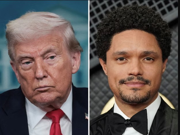 Bëri batutë për rastin Epstein gjatë ceremonisë së Çmimeve Grammy, Trump kërcënon me padi prezantuesin Trevor Noah: Do të argëtohem pak me ty