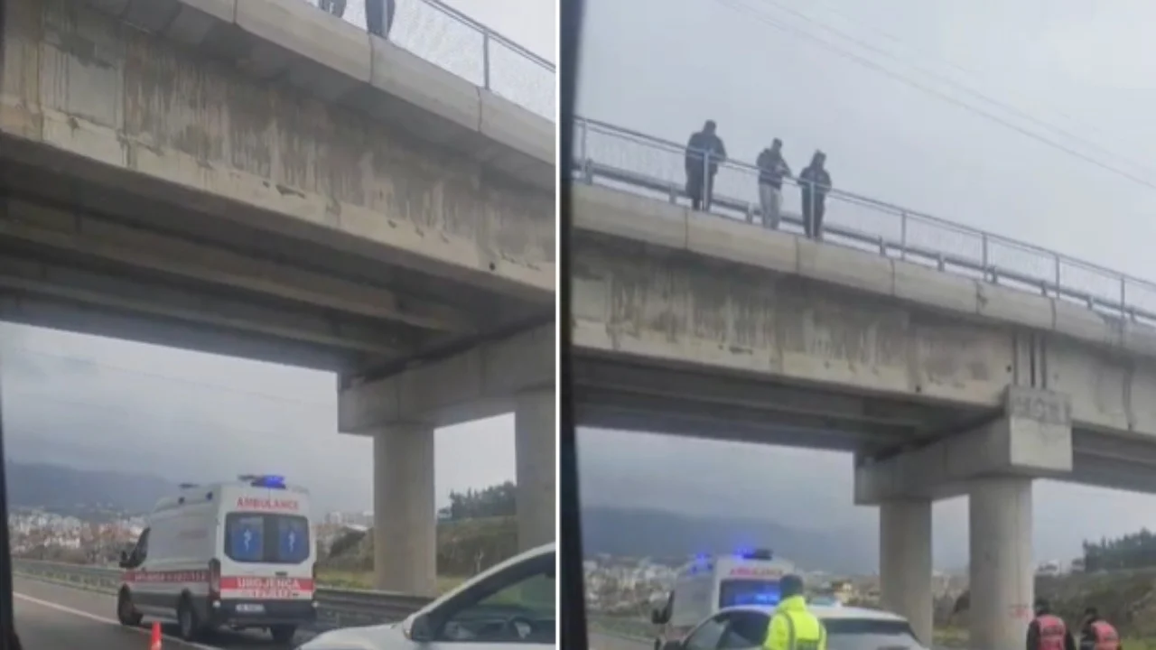 Tragjike në Tiranë, një person hidhet nga ura në Unazën e Madhe