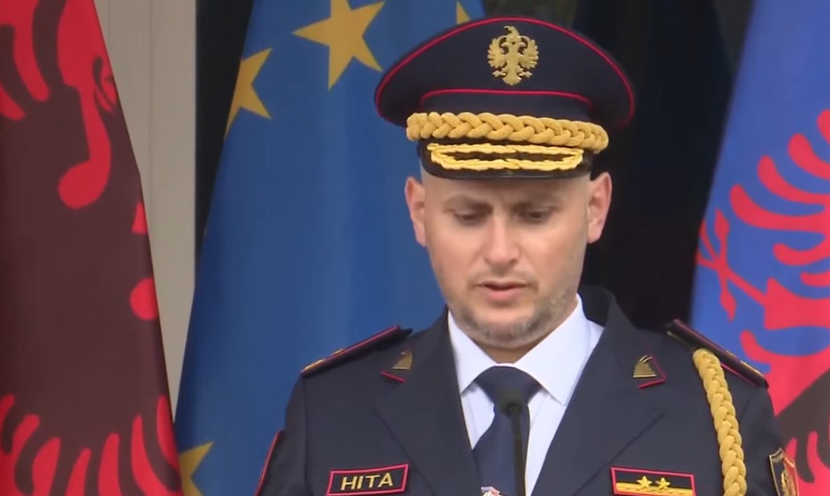 Skënder Hita betohet si Drejtor i Përgjithshëm i Policisë së Shtetit: Përgjegjësi të marr këtë detyrë të lartë!